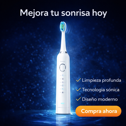 🪥 Cepillo Dental Eléctrico Sónico Recargable – Limpieza Profunda 31.000 Vibraciones/min