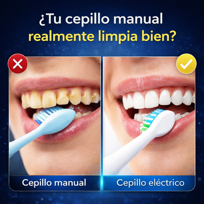 🪥 Cepillo Dental Eléctrico Sónico Recargable – Limpieza Profunda 31.000 Vibraciones/min
