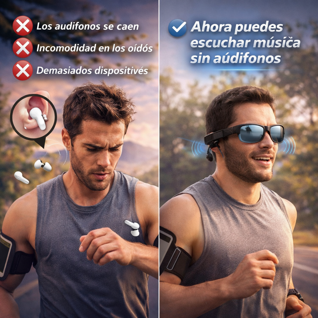 🕶️ Gafas de Sol Bluetooth Inteligentes (Smart Bluetooth Audio Sunglasses)