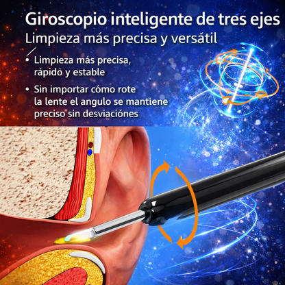 🔎 Limpiador de Cerumen con Cámara (Otoscopio digital)