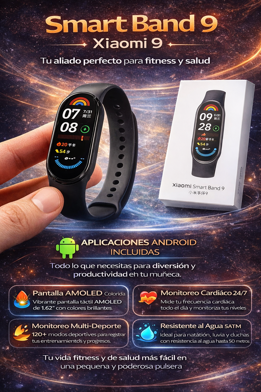 Xiaomi Smart Brand 9 | Más Accesorios | Mas Completo
