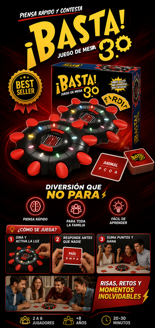 Juego de Mesa Basta 3.0