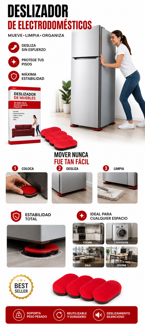 Deslizador de electrodomésticos  Ruby