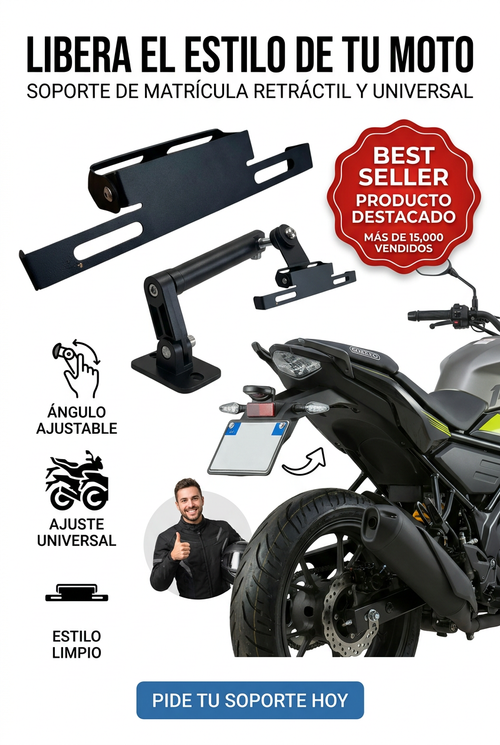¡CUIDADO! Este accesorio hace que tu placa DESAPAREZCA en un segundo... ¡Multas imposible!