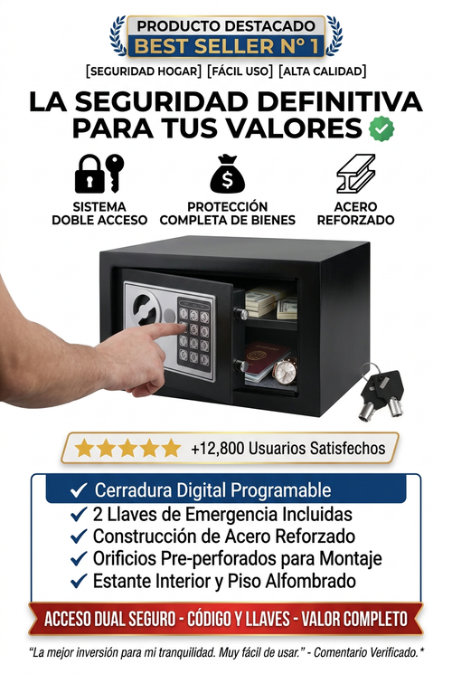 Caja Fuerte Digital Caja Seguridad