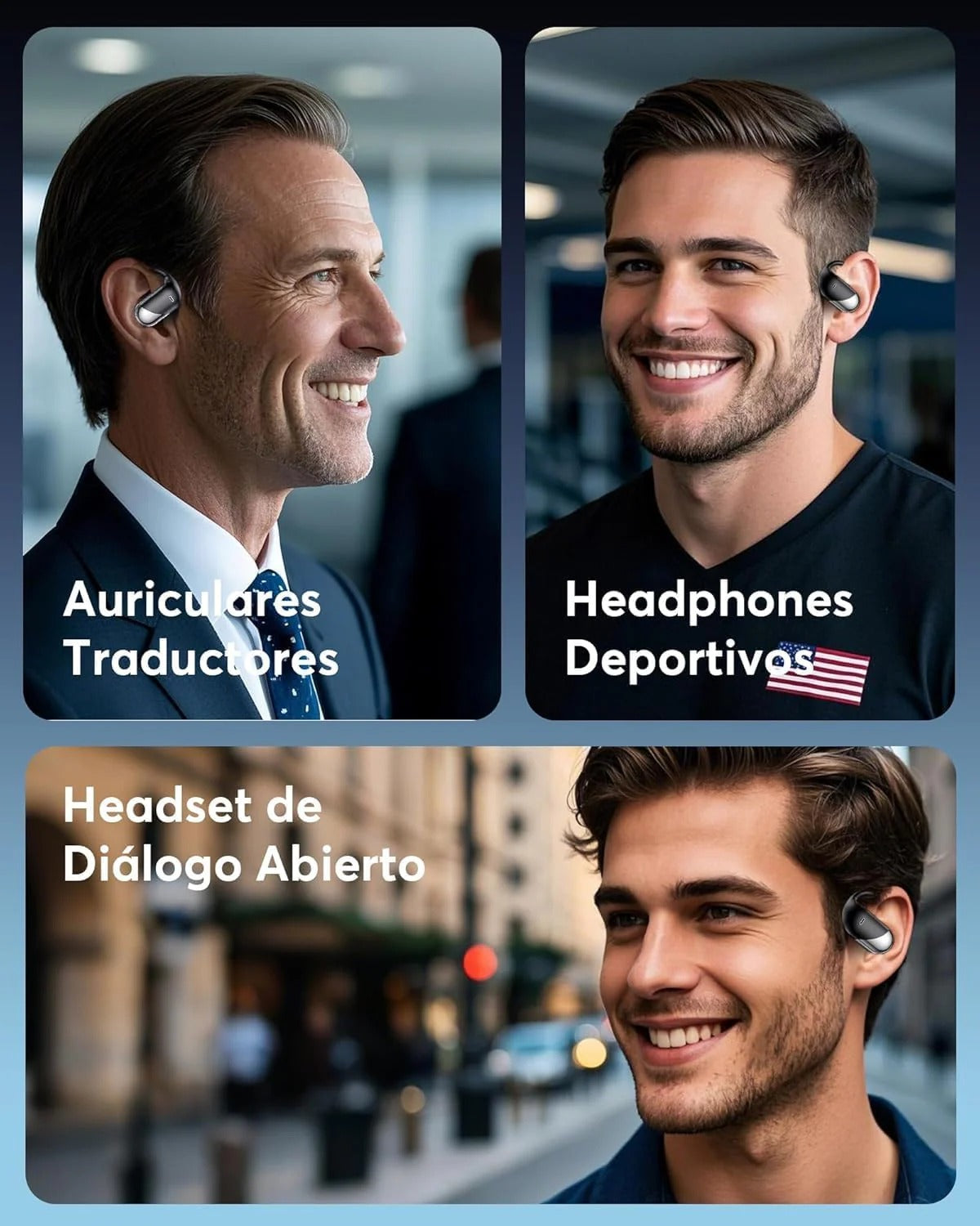 Audifonos de Traducción con IA en Tiempo Real: Compatibles 144 Idiomas